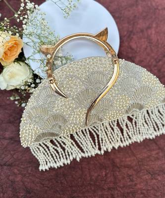 Thea Gold Halfmoon Bag 4