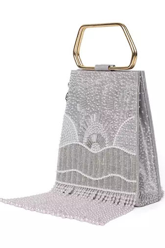Demi Silver Bag