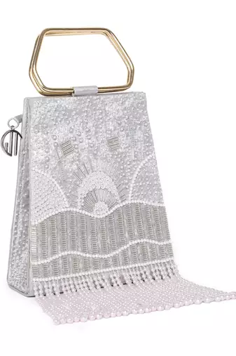 Demi Silver Bag