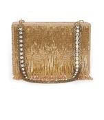Edie Gold Clutch