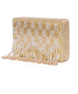 Edie Silver Gold Clutch 3