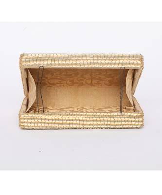 Edie Silver Gold Clutch 6