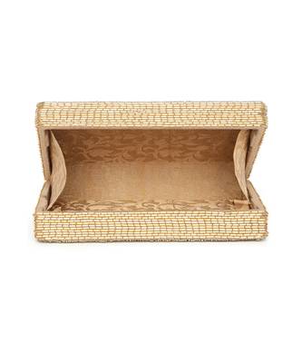 Edie Silver Gold Clutch 7