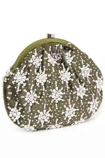 Heer Green Purse