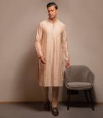 Rosewater Embroidered Kurta Set