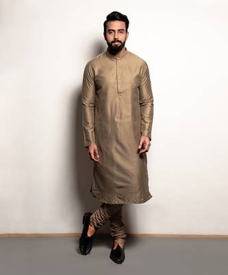 Dull Green Kurta Set 1