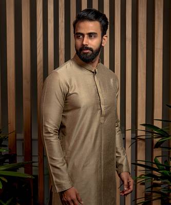 Dull Green Kurta Set 4