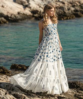 Off White Mulmul Maxi Dress 4