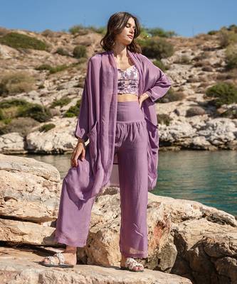 Purple Pant Set 1