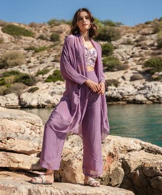 Purple Pant Set 2