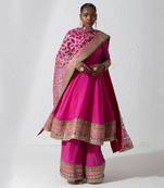 Hot Pink Ellinor Anarkali Set