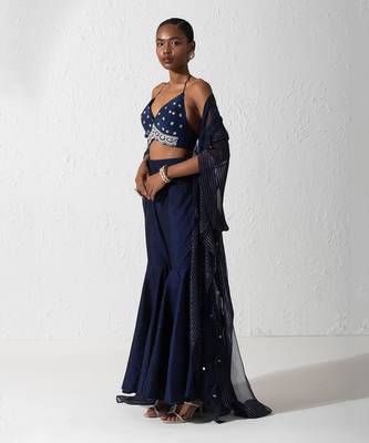 Midnight Blue Kaena Cape Set 2