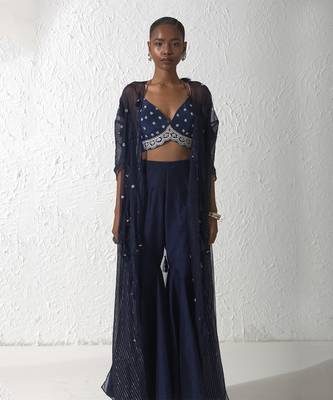 Midnight Blue Kaena Cape Set 1