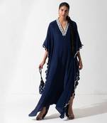 Midnight Blue Haya Kaftan