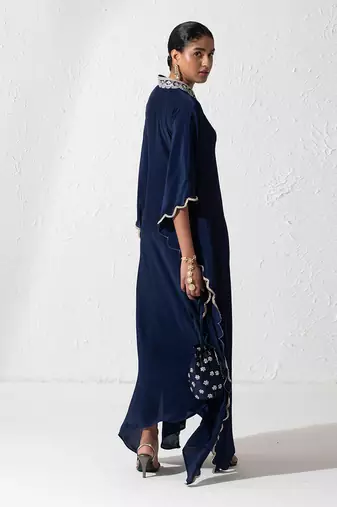 Midnight Blue Haya Kaftan