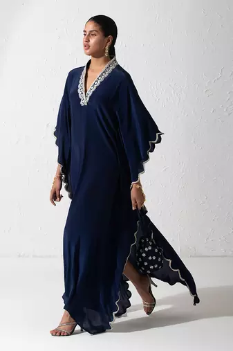 Midnight Blue Haya Kaftan