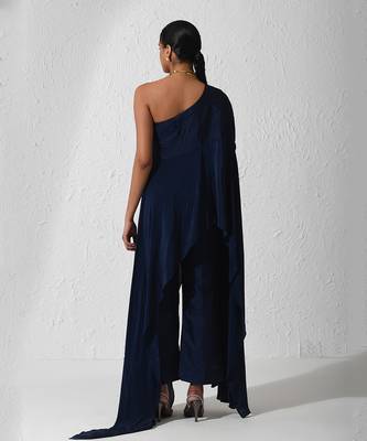 Midnight Blue Alora Cape Set 3