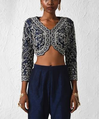 Midnight Blue Magic Drop Co-ord Set 2