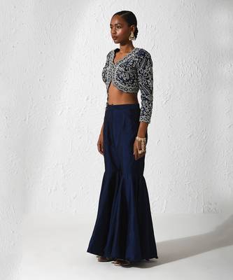 Midnight Blue Magic Drop Co-ord Set 3