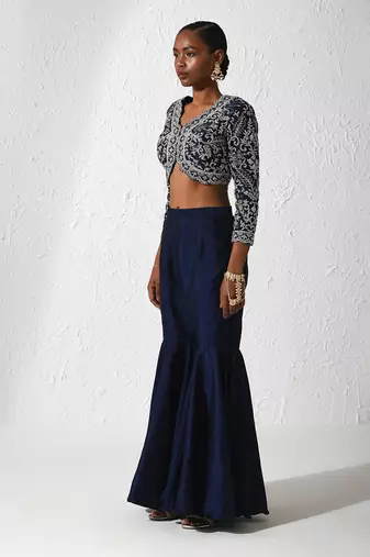 Midnight Blue Magic Drop Co-ord Set