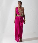 Hot Punk Sea Mist Drape Set