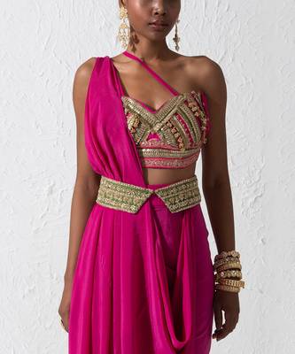 Hot Punk Sea Mist Drape Set 3