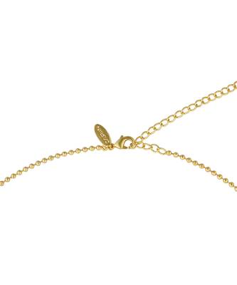 Zariin Gold Dipped In Her Footsteps Green Onyx Pendant Necklace 6