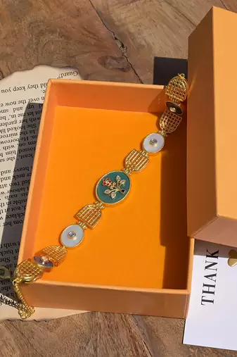Zariin Gold Dipped Glory of Tradition Choker Necklace
