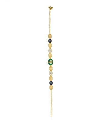 Zariin Gold Dipped Glory of Tradition Choker Necklace 5