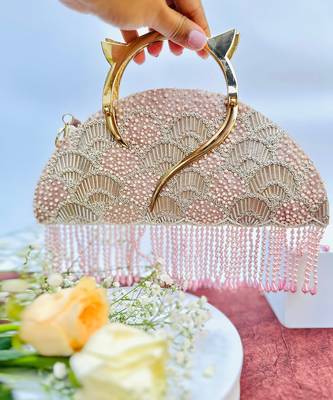 Thea Pink Halfmoon Bag 1