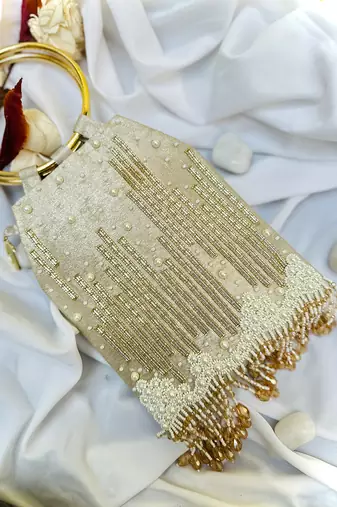 Mia Gold Mini Bag