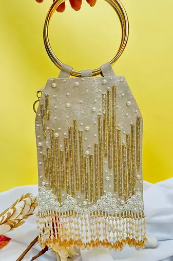Mia Gold Mini Bag