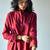 Maroon Cotton Kurta Set