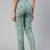 Lyra Green Rayon Printed Pyjamas For Women