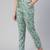 Lyra Green Rayon Printed Pyjamas For Women