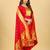 Red zari banarasi silk salwar