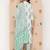 White printed cotton ethnic-kurtis