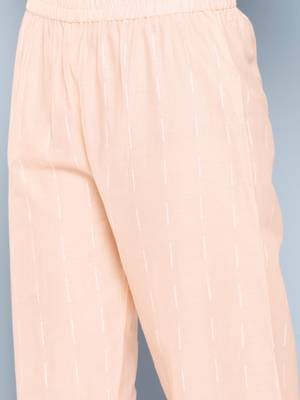 Peach embroidered cotton ethnic-kurtis 5