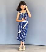 Blue Chequered Cord Set