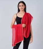Red Dupatta
