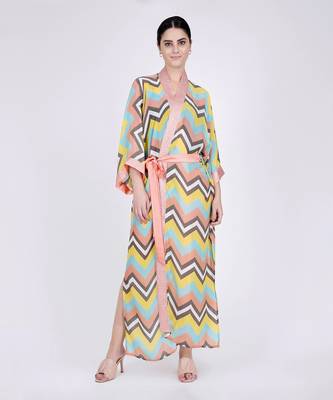 Peach And Yellow Cover Up 1