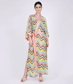 Peach And Yellow Cover Up