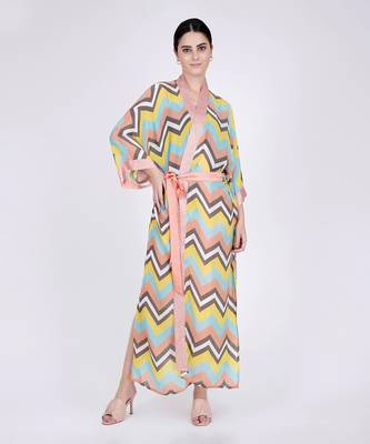 Peach And Yellow Cover Up 2
