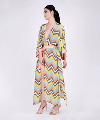 Peach And Yellow Cover Up 4