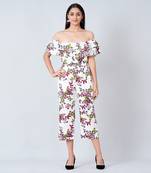 Multicoloured Ruffled Jumpsuit