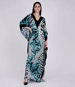Blue Baroque Full Length Kaftan
