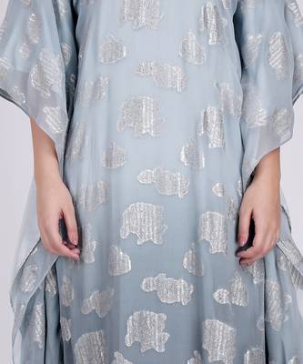Grey Ombre Full Length Kaftan 4