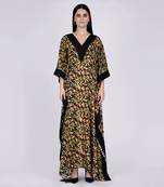 Forest Green Camouflage Full Length Kaftan