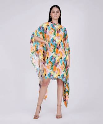 Multicoloured Marine Print Tunic 1