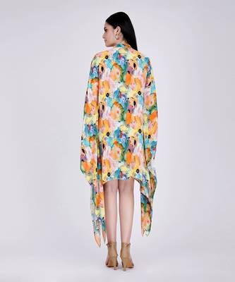 Multicoloured Marine Print Tunic 3